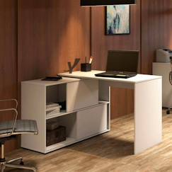 Chambre et rangement-Chambre-Bureau, table-Bureau primaire-Bureau d'angle angus
