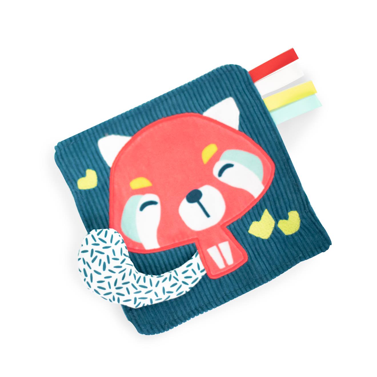 Jouet En Papier Craquant Pour Bébés : Panda Rouge Vert