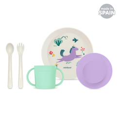 Puériculture-Set de vaisselle - DME - Licorne