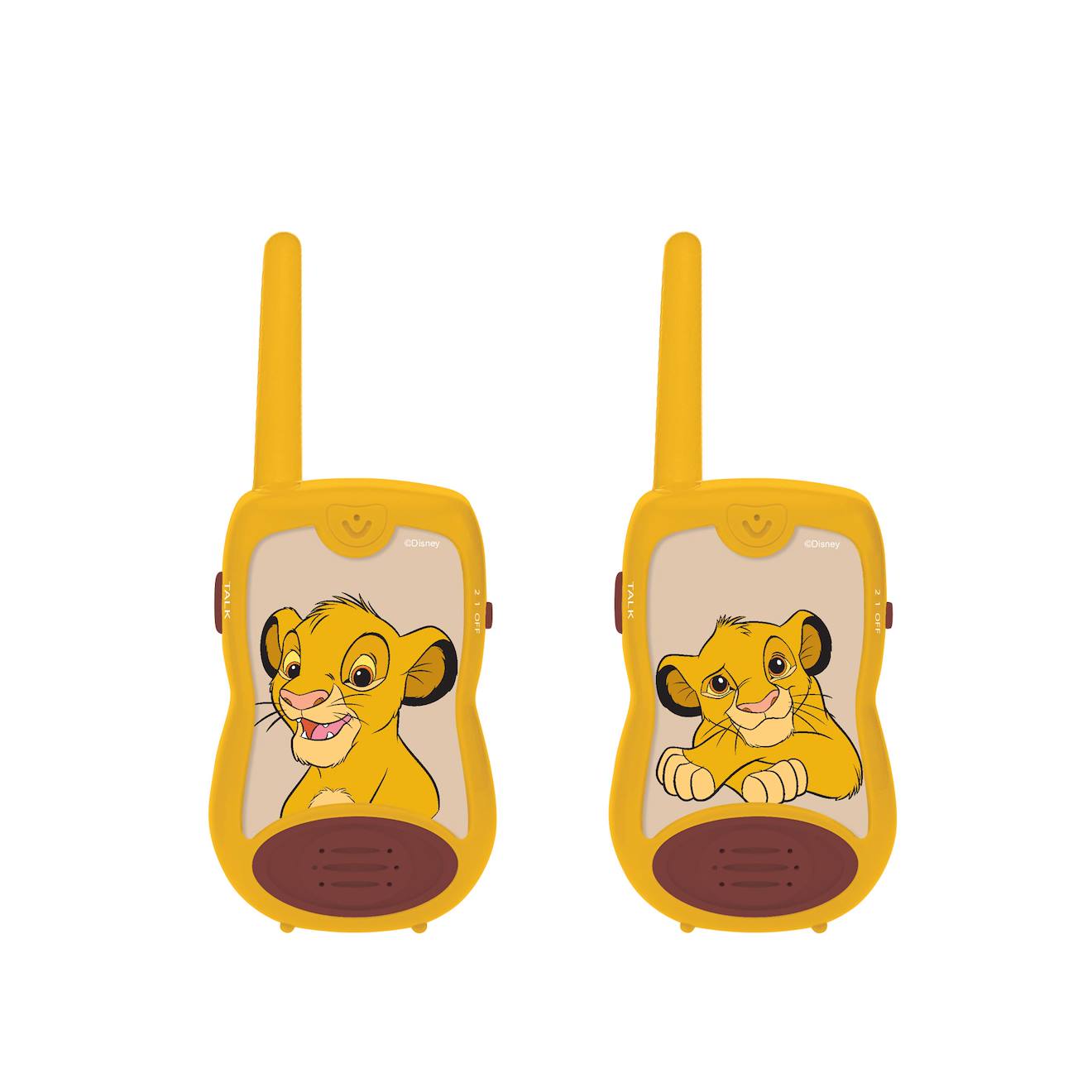 Talkie-walkies Le Roi Lion Portée 200m Multicolore Talkie-walkies Le Roi Lion Portée 200m Multicolore