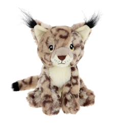 Jouet-Premier âge-Peluche chat sauvage 18cm 100% recyclée