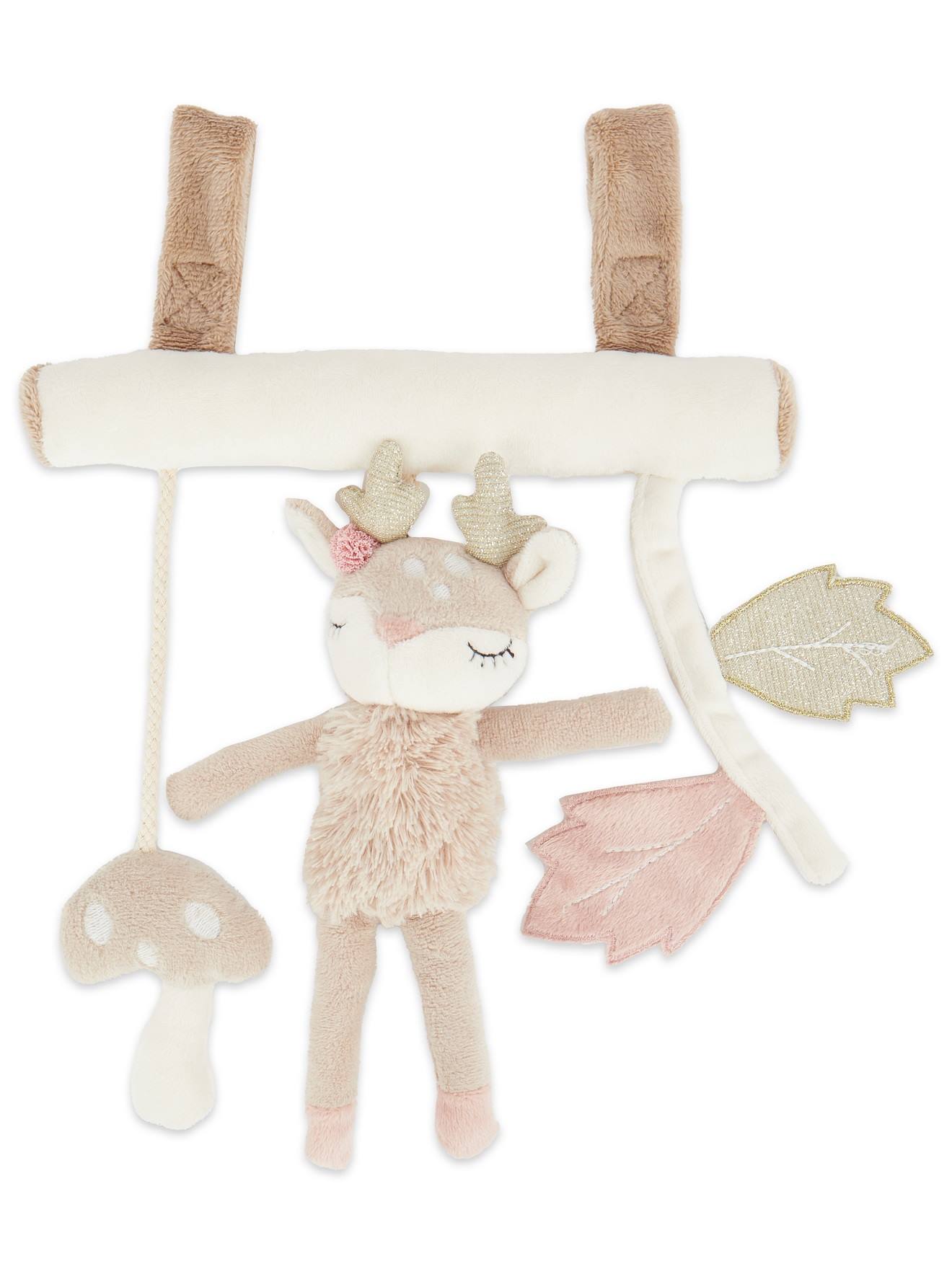 Mobile Peluche Hérisson Piksi Jouet Poussette Chevruil Ella