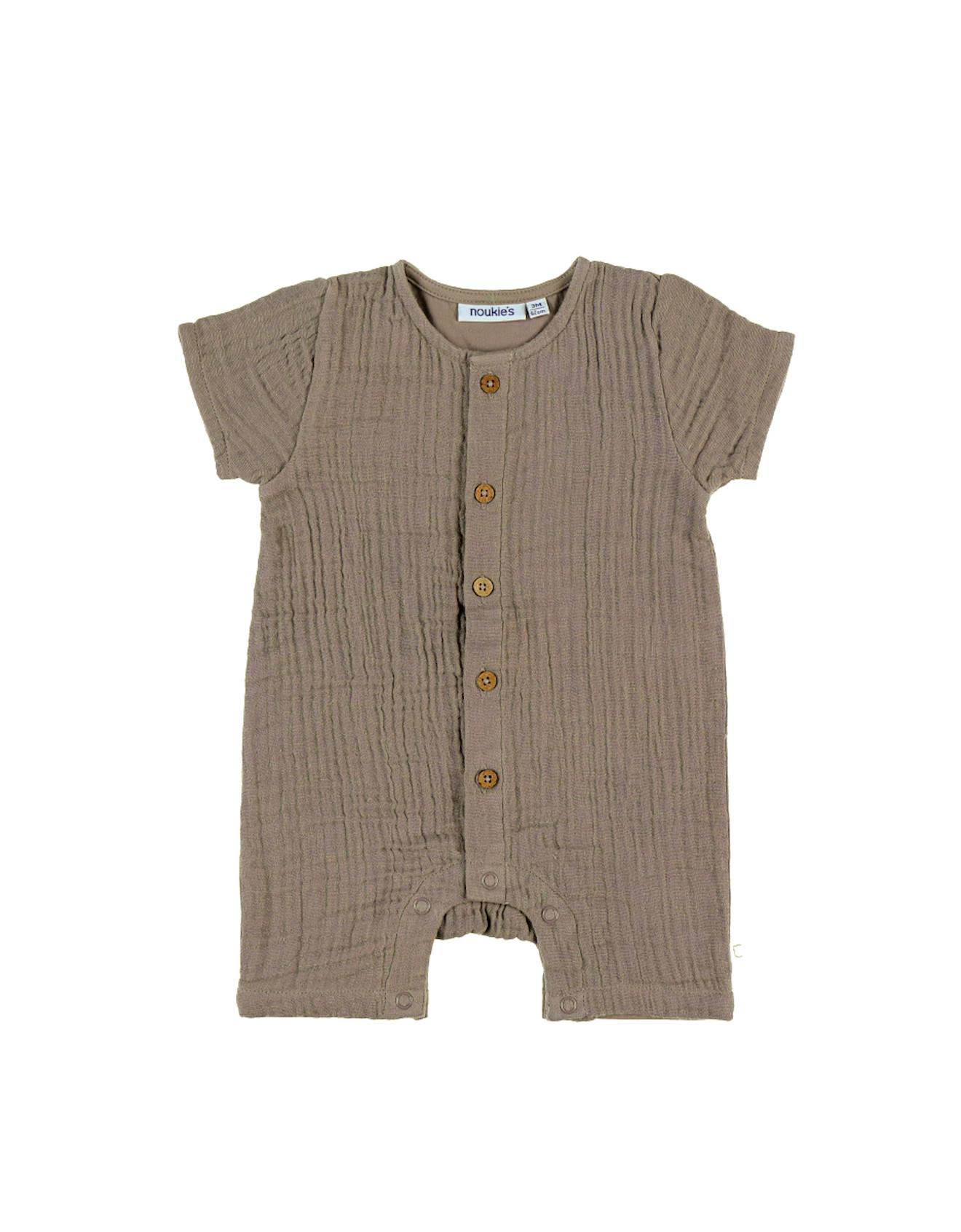 Combinaison Style Et Confort Coton Marron