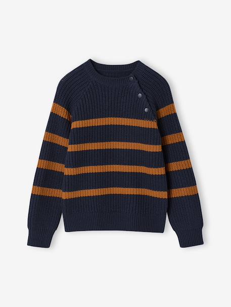 Garçon-Pull, gilet, sweat-Pull garçon rayé