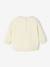 Sweat-shirt bébé fille message imprimé framboise+rose poudré+vanille 12 - vertbaudet enfant 