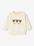 Sweat-shirt bébé fille message imprimé framboise+rose poudré+vanille 11 - vertbaudet enfant 
