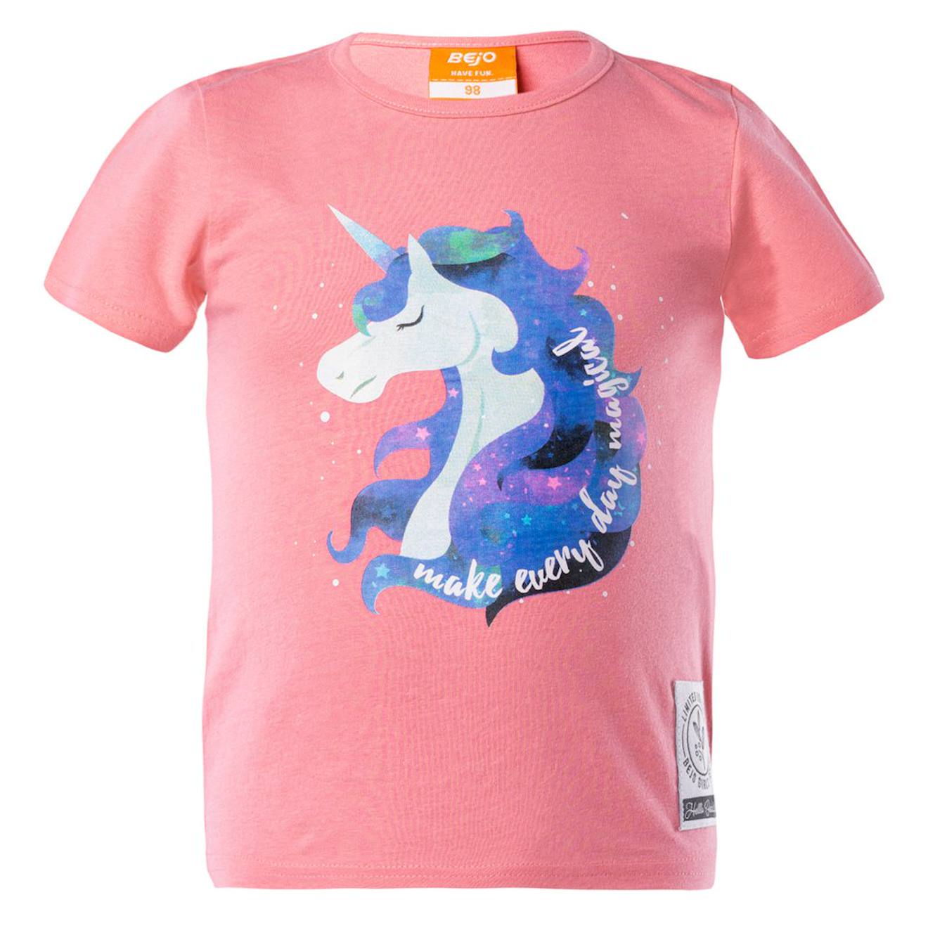 T-shirt Coton Peggy Bg Rose Saumon