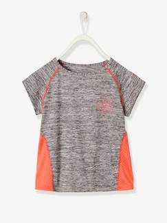 T-shirt fille sport manches courtes motif étoile  - vertbaudet enfant
