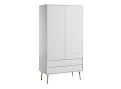 Armoire 2 portes 2 tiroirs bosque  - vertbaudet enfant