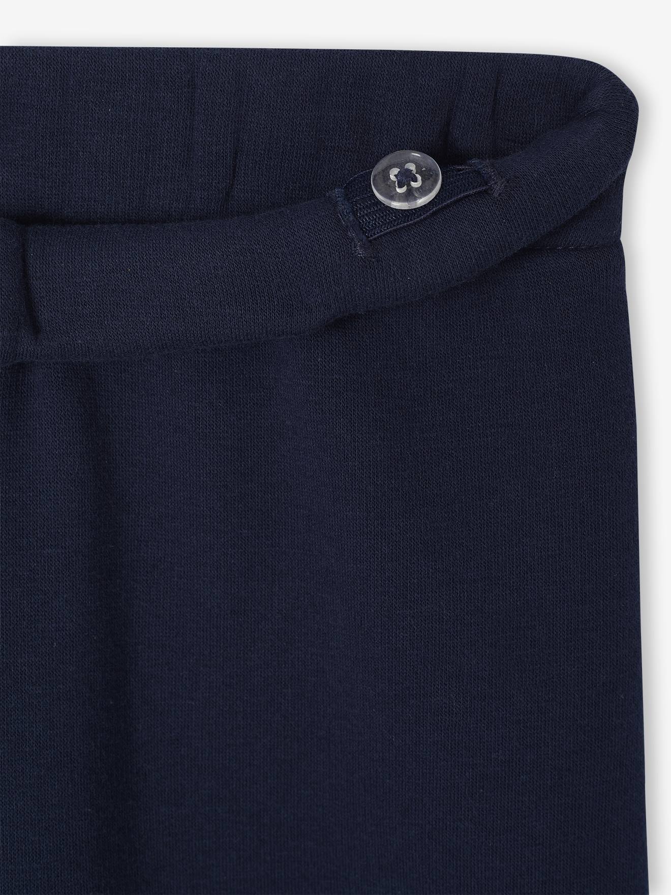 Legging Fille Doublé Polaire Vertbaudet - Chaud, Confortable, Motifs Fleurs Ou Tacheté - Taille élastique Cheville - 6
