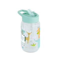 Puériculture-Repas-Vaisselle, coffret repas-Gourde et thermos-Gourde pour enfants kiddie bottle jungle