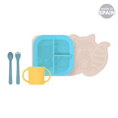 Puériculture-Repas-Set de vaisselle - DME - Sunshine