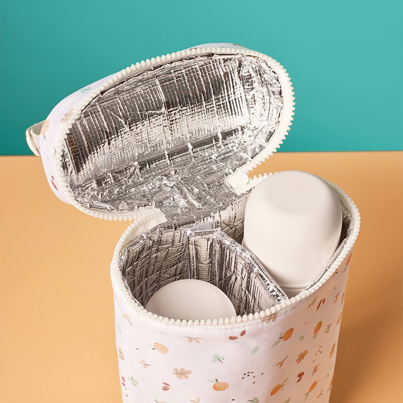 Sac Isotherme Double Thermibag Valencia Blanc (Miniland) - Image 2