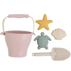 -Set de plage rose (5 pièces)
