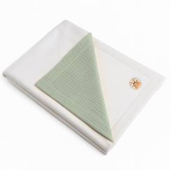 Linge de maison et décoration-Linge de lit bébé-Couverture polaire en coton bio