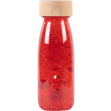Petit Boum - Bouteille Sensorielle Float Magic Flottante Rouge