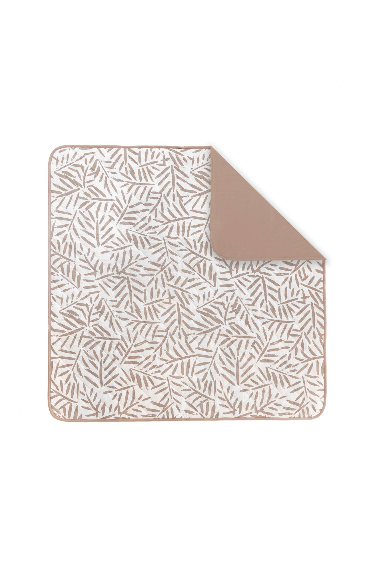 Tapis De Jeu En Coton Bio - Promenez-vous Classique Taupe