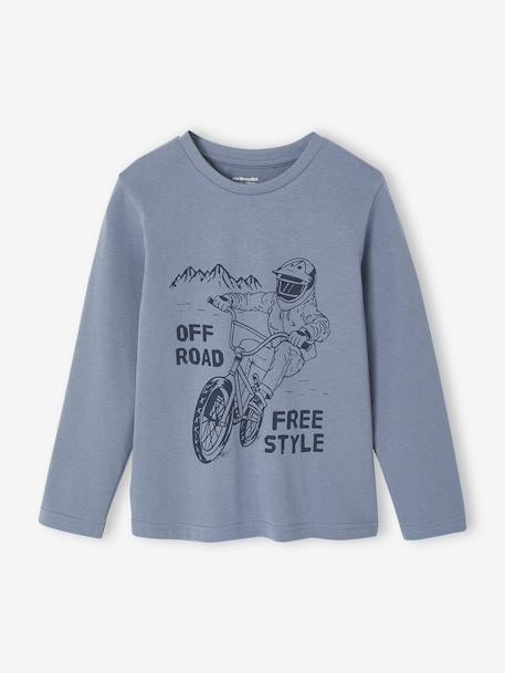 Garçon-Tee-shirt imprimé garçon manches longues