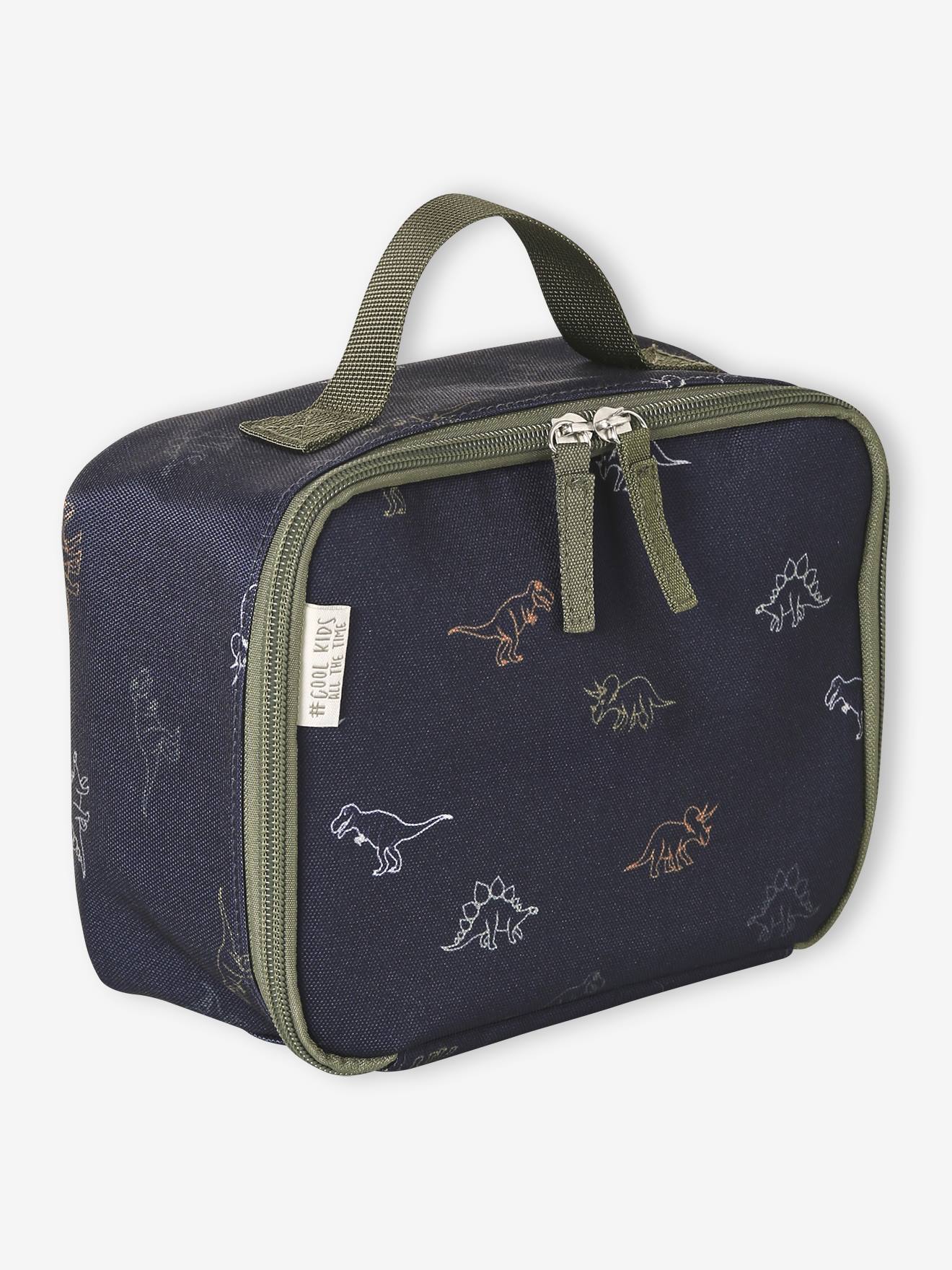 Box à goûter personnalisable dinosaures garçon indigo