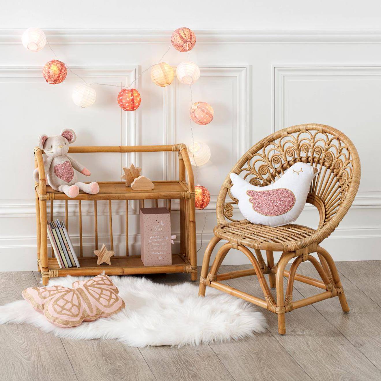 Bibliothèque Enfant - Colette Beige