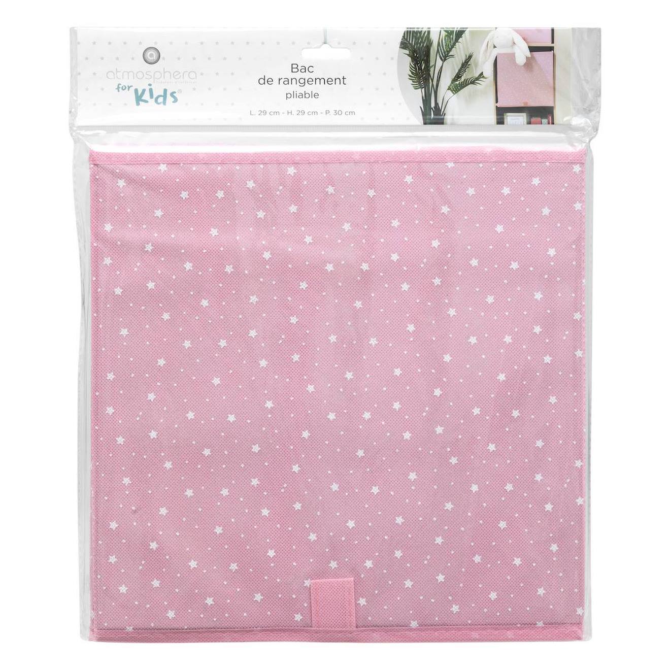 Bac De Rangement Enfant - Etoile Rose (Atmosphera For Kids) - Image 2