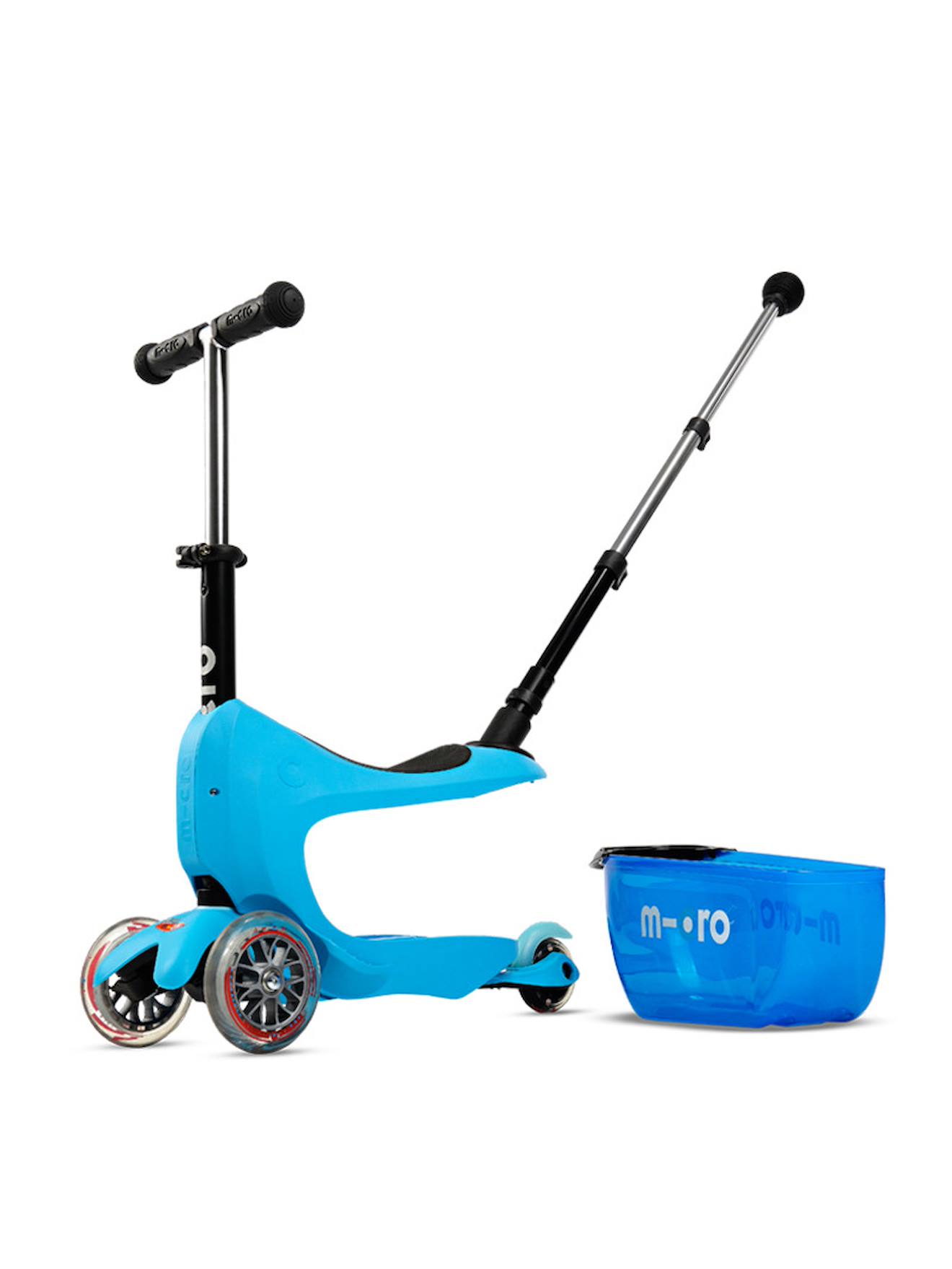 Trottinette Évolutive Mini 2go Deluxe Bleu