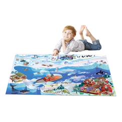 Linge de maison et décoration-Tapis enfant tissé banquise