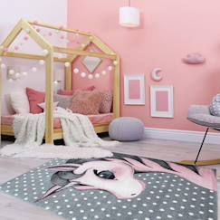 Linge de maison et décoration-Tapis enfant tissé motif animaux kid dream