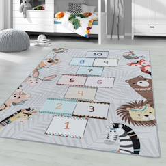 Linge de maison et décoration-Tapis enfant marelle - husplay