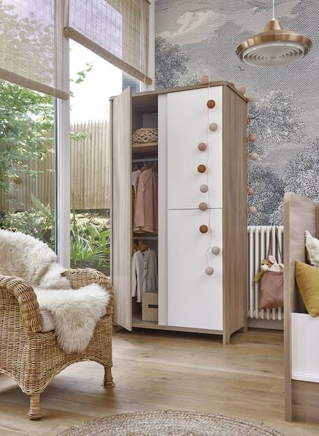 Galipette - Armoire 3 Portes Sacha Chêne Du Bocage