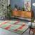Tapis enfant fait à la main en laine mr fox Bleu+Vert 7 - vertbaudet enfant 