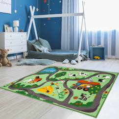 Linge de maison et décoration-Tapis enfant tufté farmroad