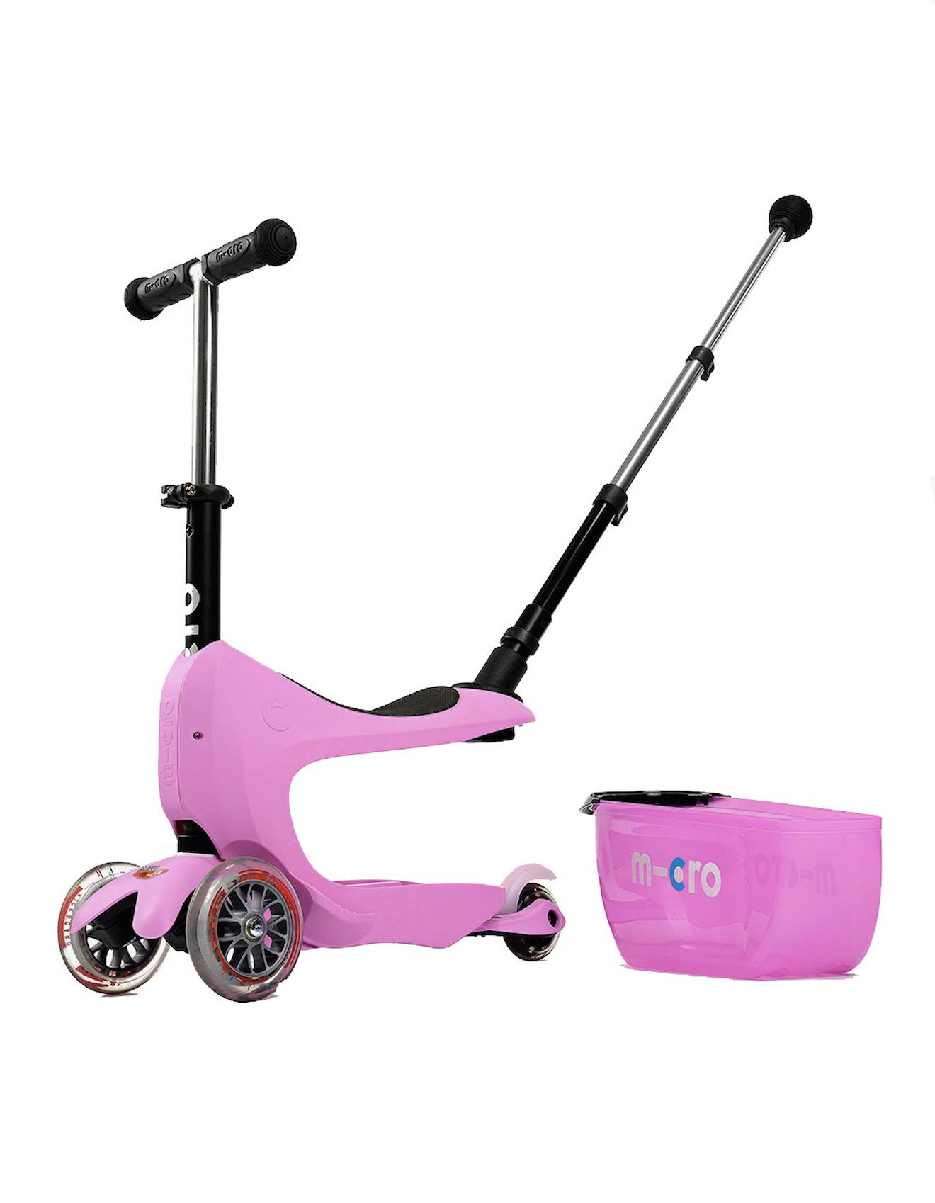 Trottinette Évolutive Mini 2go Deluxe Rose