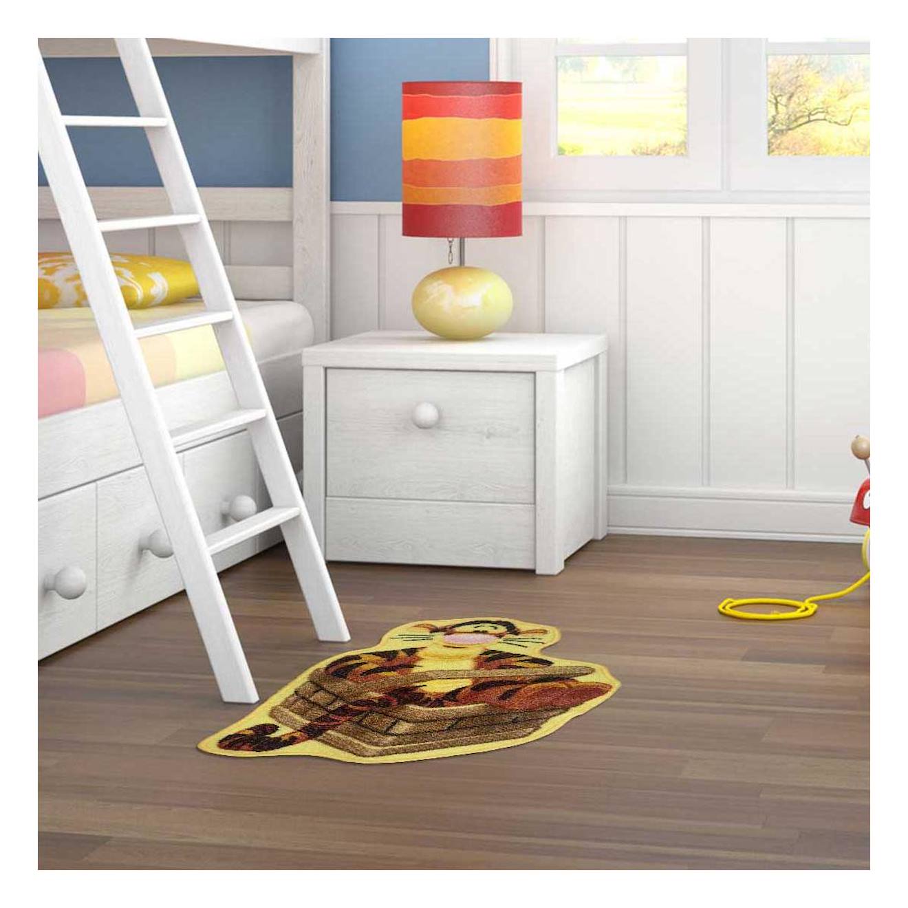 Tapis Enfant Tigrou Orange