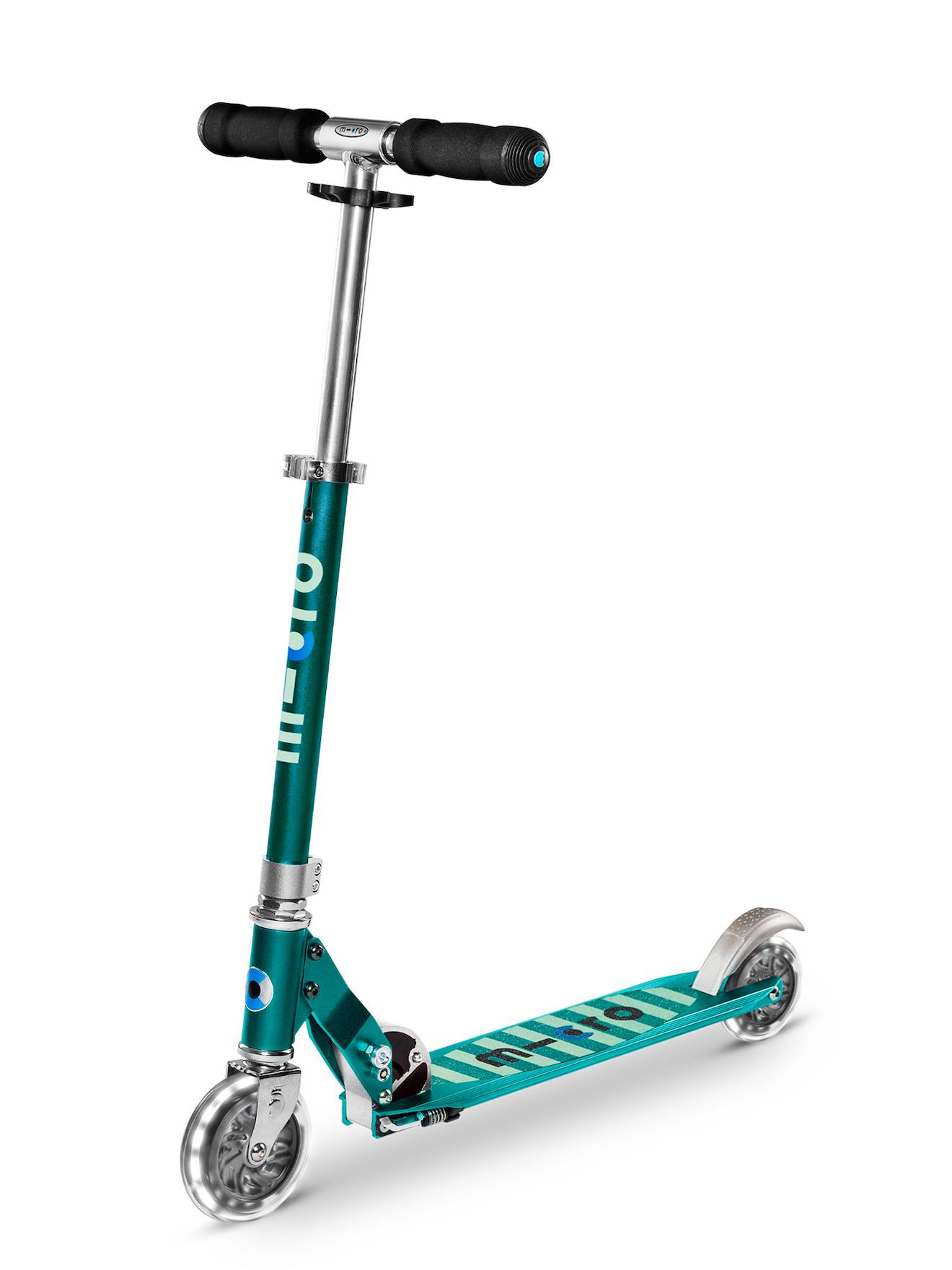 Trottinette Enfant Micro Sprite Pearl Led Bleu Pétrole