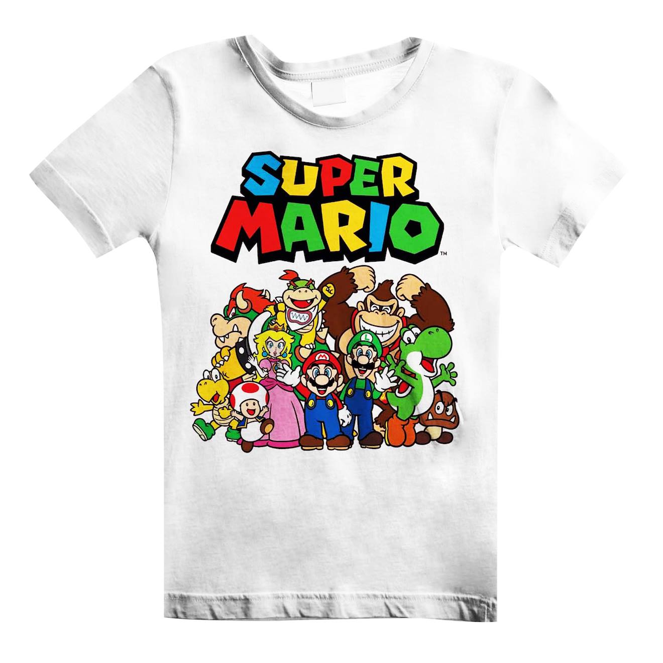 T-shirt Coton Super Mario Multicolore