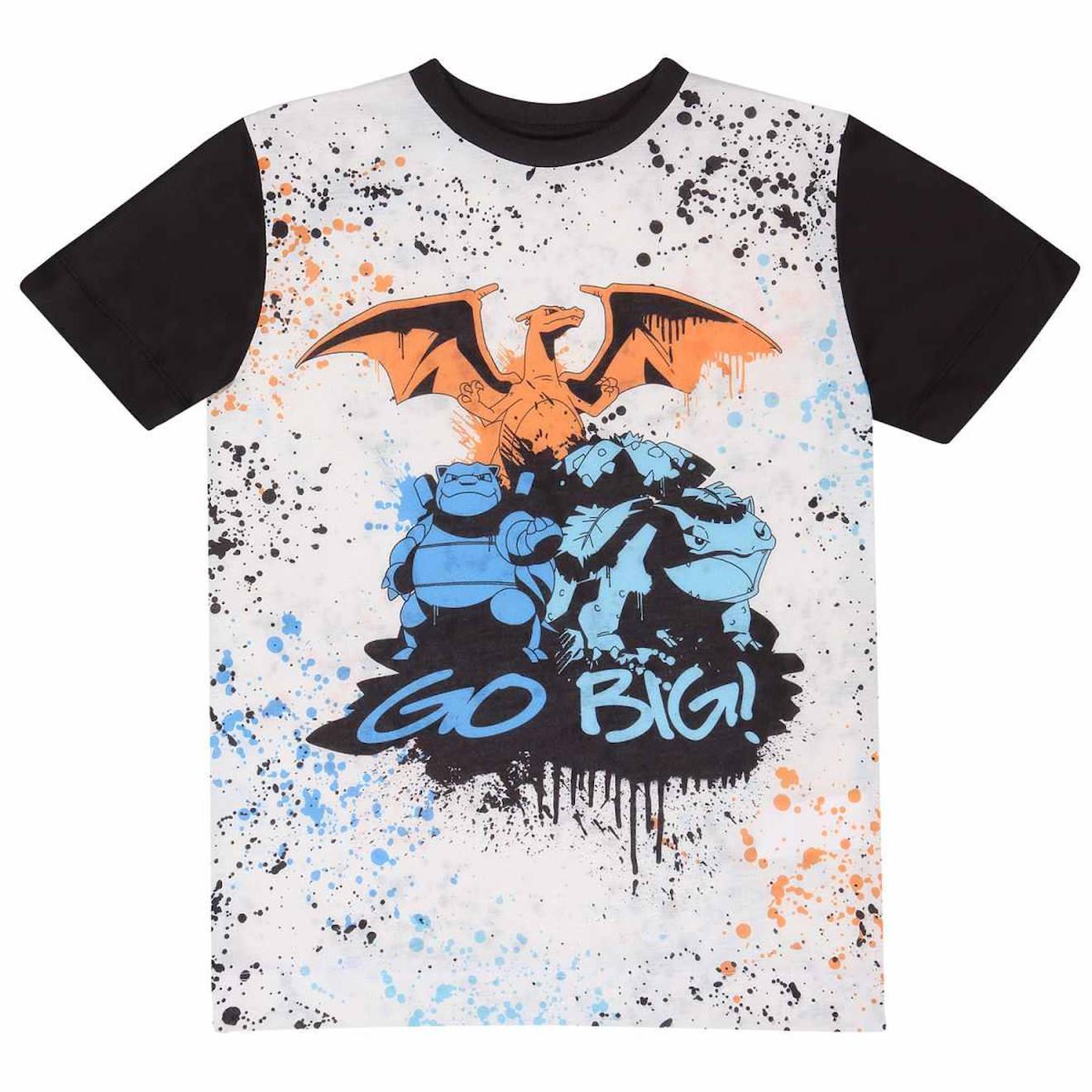 T-shirt Coton Pokemon Go Big! Multicolore