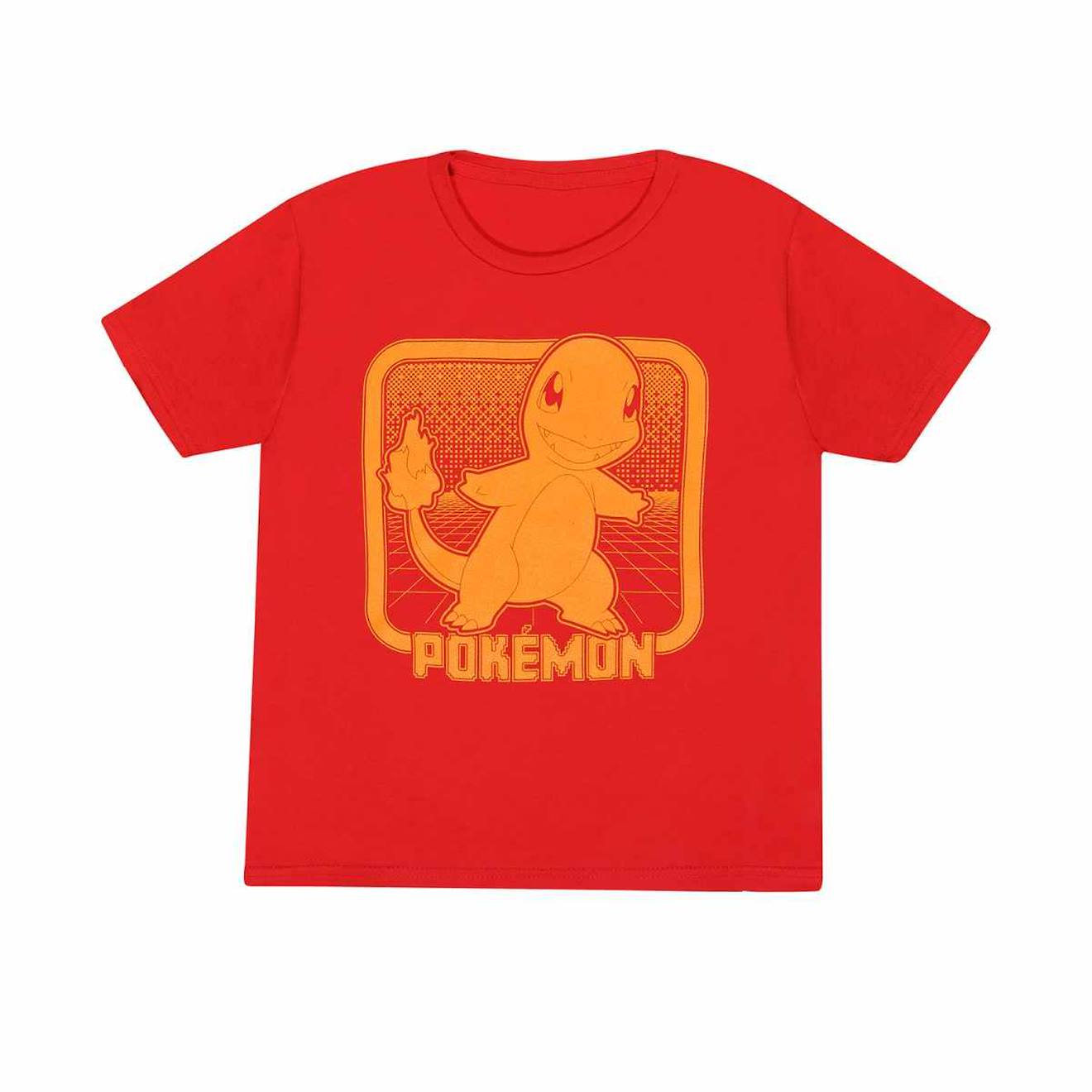 T-shirt Coton Pokemon Rouge