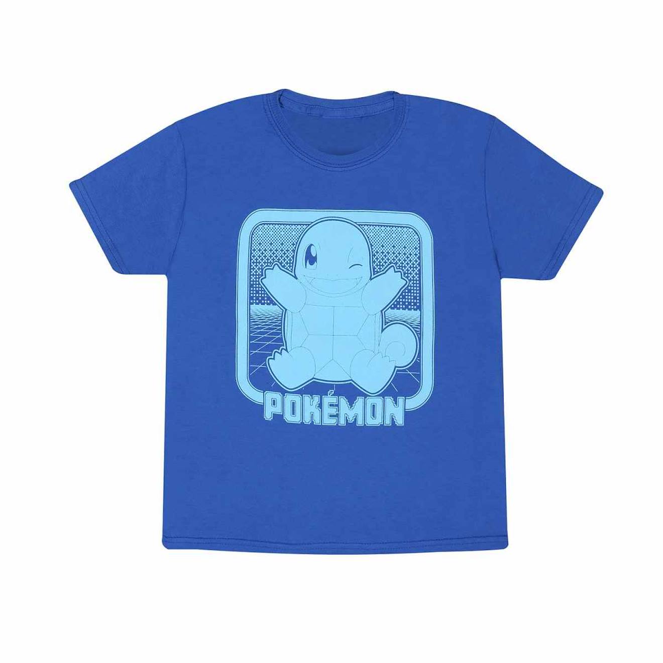 T-shirt Coton Pokemon Bleu
