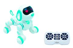 Jouet-Chiot Robot Power Puppy Jr – programmable avec contrôle gestuel, télécommandé, à dresser, avec sons, musique