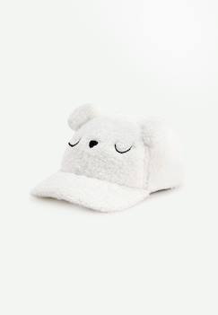 -Casquette bébé en sherpa charlie