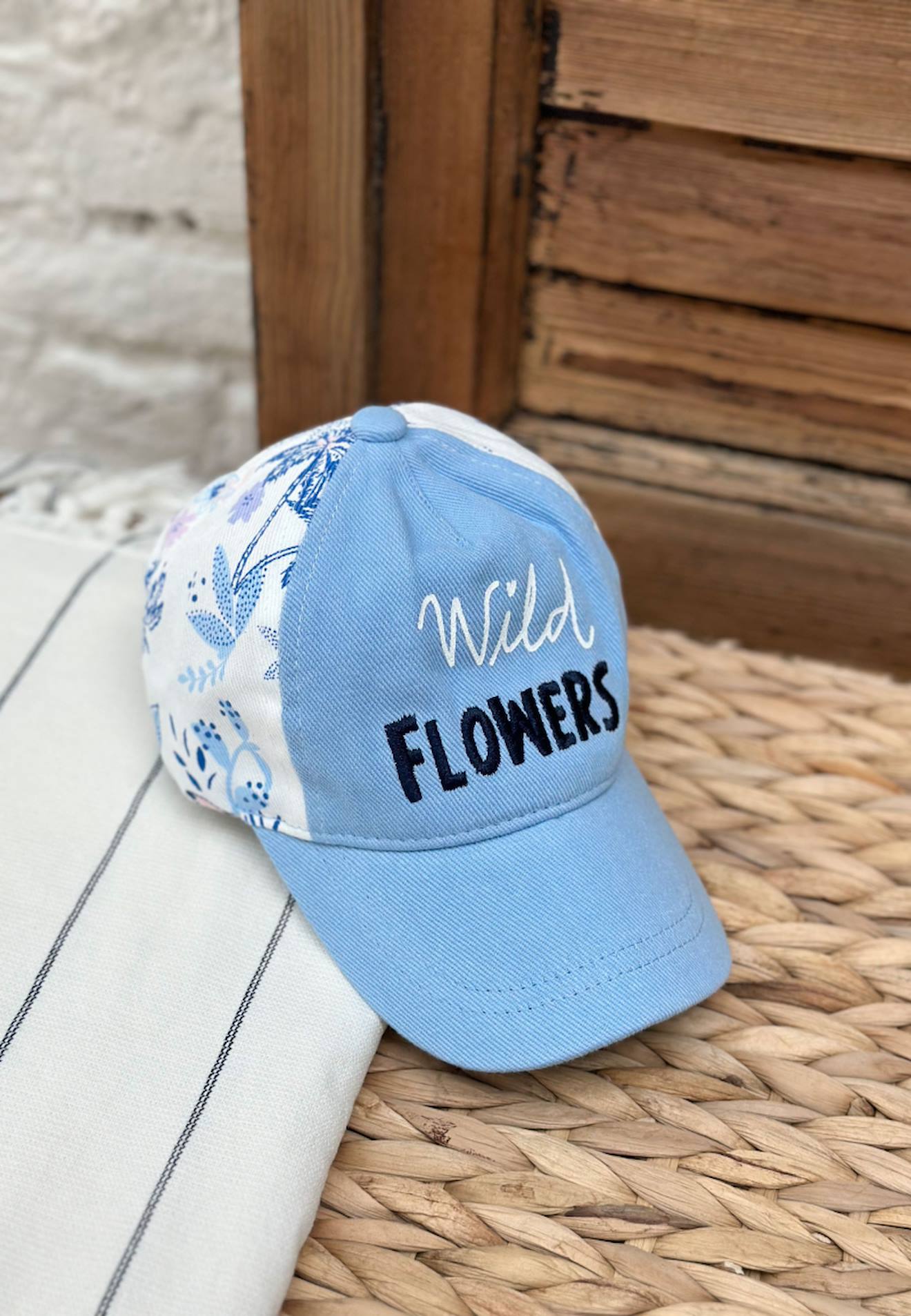 Casquette enfant moorea bleu
