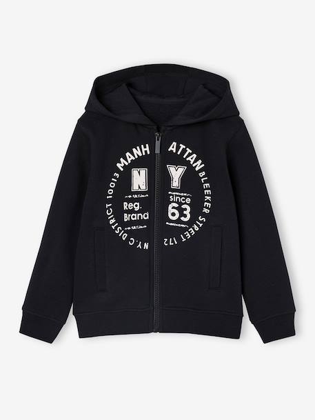 Garçon-Sweat garçon zippé à capuche sport