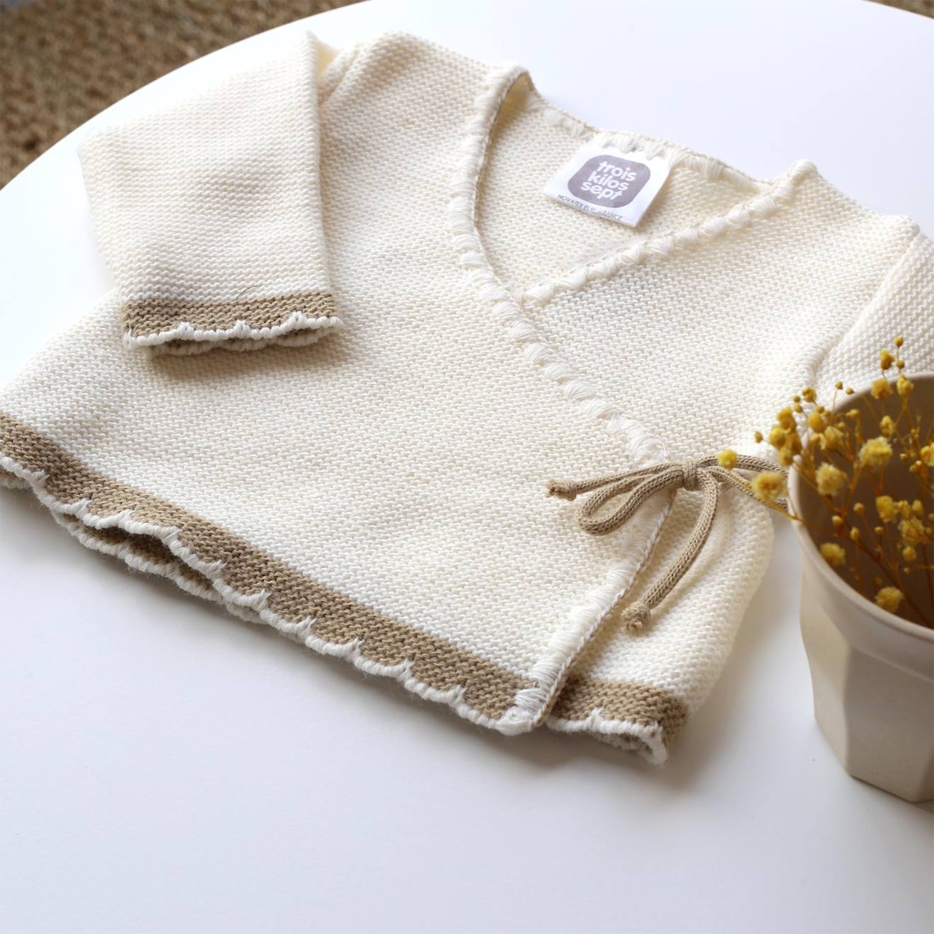 Brassière Bébé Beige (Trois Kilos Sept) - Image 2