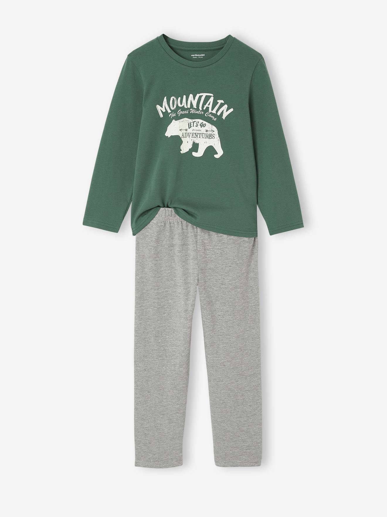 Vertbaudet - Pyjama Ours vert