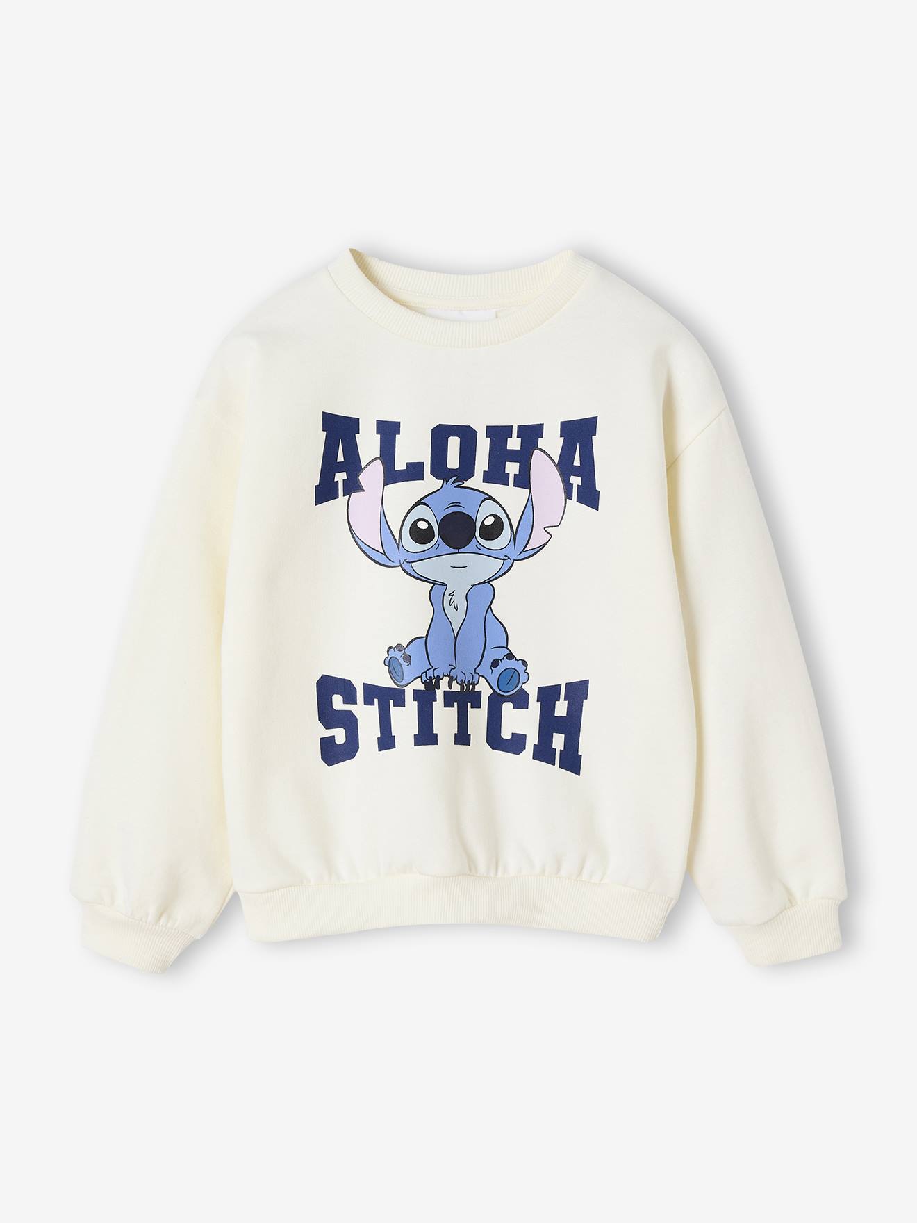 Sweat Disney Lilo & Stitch écru