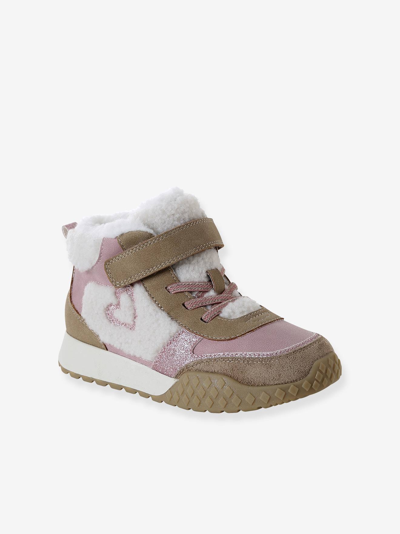 Baskets enfant fille synthtique fourres lot rose 24 €