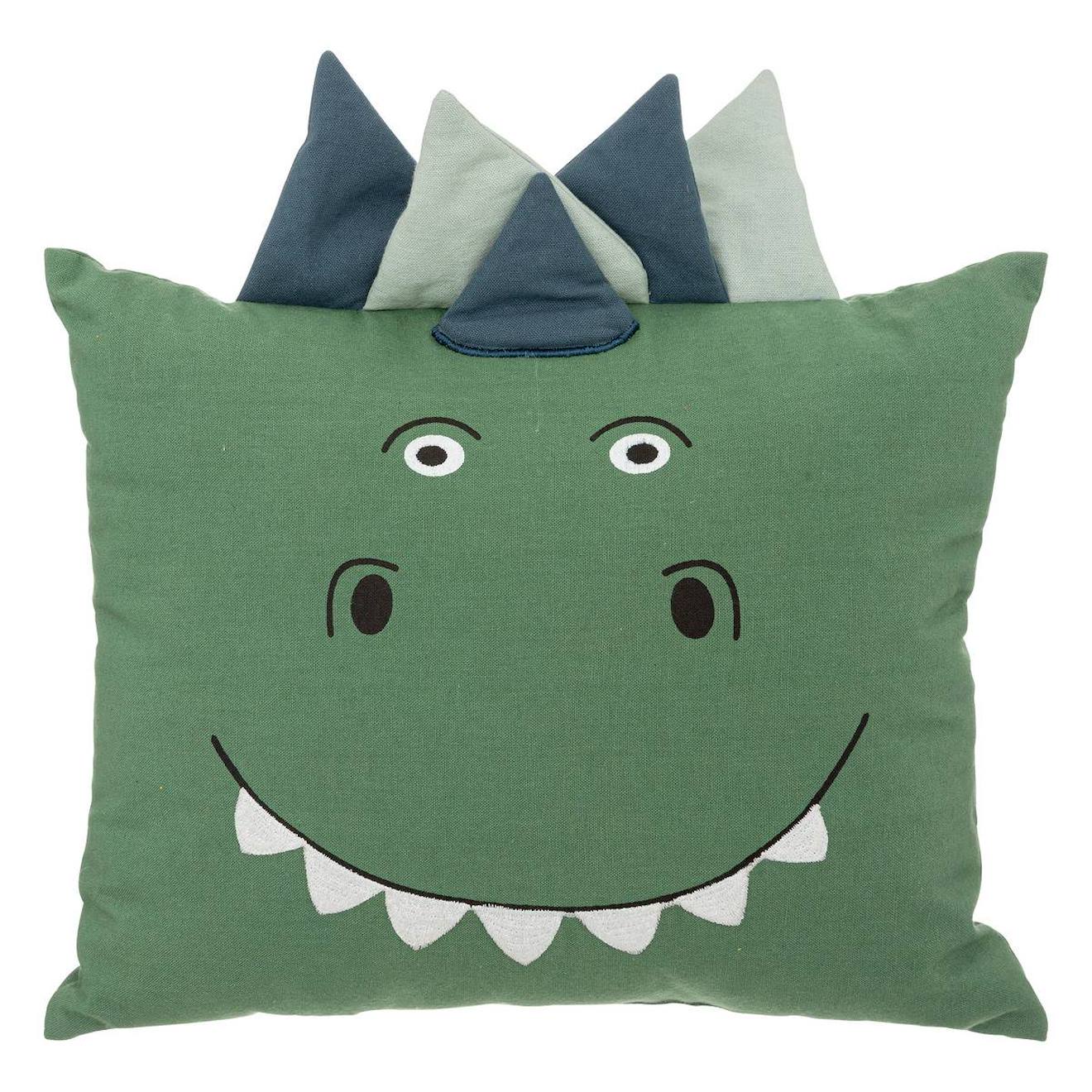 Coussin - Dinosaure Vert