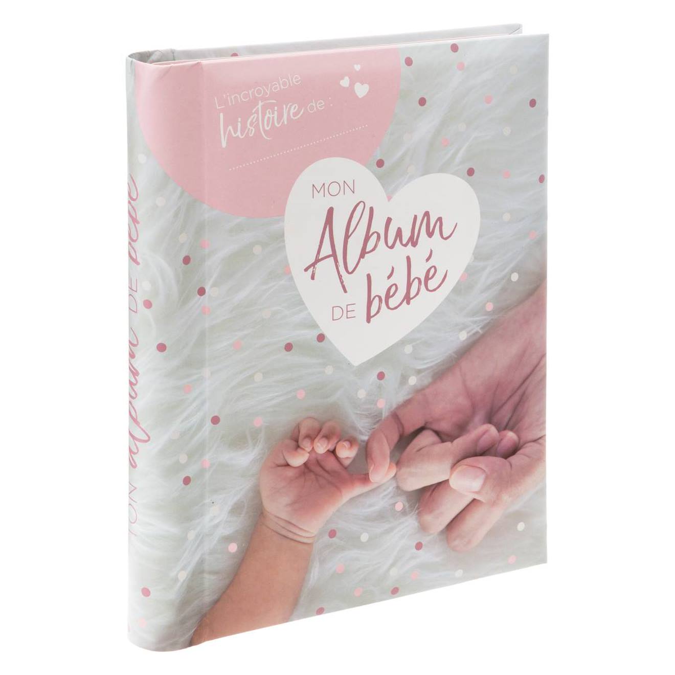 Livre de naissance rose