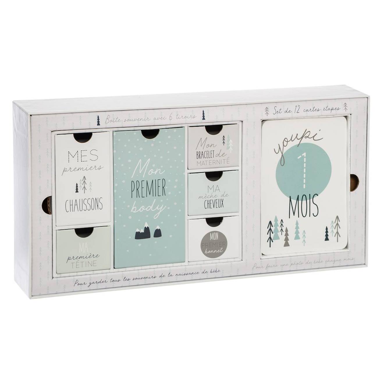 Coffret Cadeau De Naissance - Mon Premier Rose (Atmosphera For Kids) - Image 2